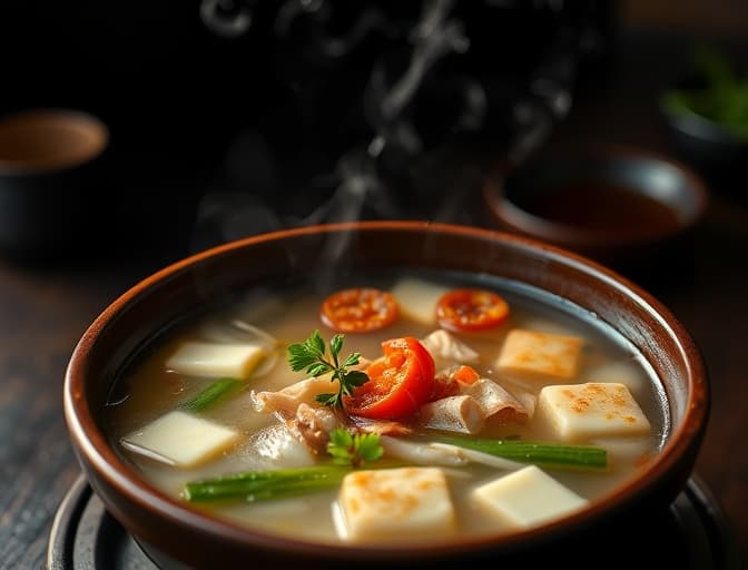 花旗參燉烏雞湯